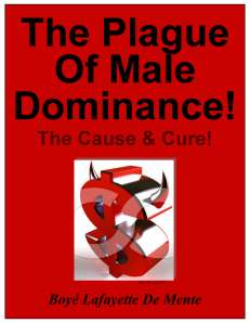 Plague of male violence front cover